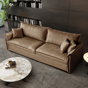 免洗轻奢科技布沙发现代简约乳胶羽绒小户型北欧布艺沙发客厅整装