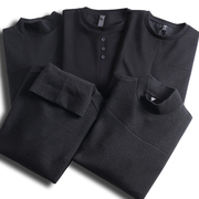羊毛高领半高领黑色卫衣打底衫修身韩版瘦子理发师长袖T恤帅G3Q09