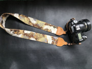 纯手工和风相机背带5CM加宽加长单反相机带斜跨带camera strap