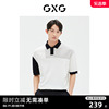 GXG男装 商场同款 撞色时尚短袖POLO衫 23年夏季GE1240994D