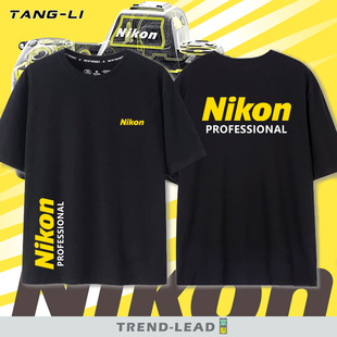 尼康相机nikon摄影摄像师短袖可定制图案t恤夏季宽松大码印花衣服