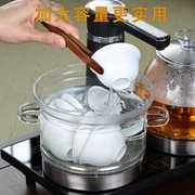 玻璃消毒锅大码煮茶杯，器皿单个电磁炉电陶炉，专用电热水壶茶炉配件