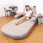 充气床垫家用双垫床，单人家用1.5米折叠打地铺床垫加厚充气床