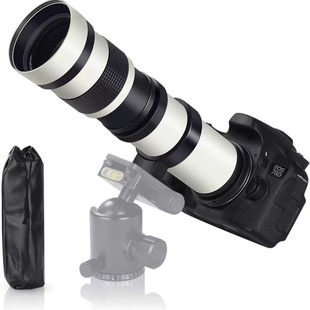420-800mmf8.3手动镜头大变焦微单单反长焦摄月适用于佳能索尼口