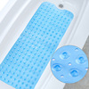 100*40cm加长款PVC浴室防滑垫 浴室浴缸垫带吸盘地垫 亚马逊