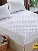 床垫垫保护垫全棉白色可水洗席梦思保护套，床笠家用纯棉防滑床褥子
