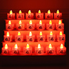 新年春节红色led电子，蜡烛灯福字荷花灯，布置道具十五送灯元宵节