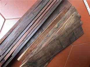 红木边角料老挝大红酸枝交趾黄檀双面光板料雕刻料板材扇板小件料