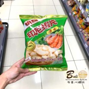 香港零食 明辉印尼虾片原味印尼进口办公室零食薯片40g／80g