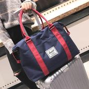 短途旅行行李包学生韩版可套拉杆箱手提包单肩包大容量轻便收纳袋