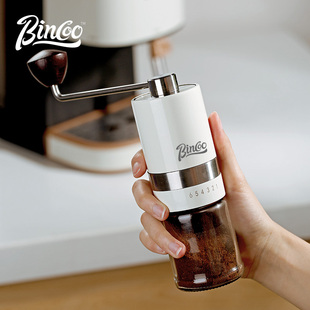 bincoo磨豆机咖啡豆手动研磨器手磨咖啡机，手摇咖啡器具cnc陶瓷芯