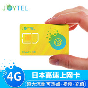 日本上网卡4g手机流量，电话卡7101530天可持续续费