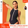 Sweaty Betty Vista休闲红拉链连体泳衣三角短裤比基尼春夏SB8259