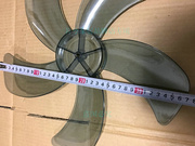 美特电风扇配件台扇，落地扇透明风扇叶片风叶扇叶16寸400mm
