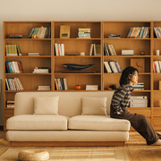以山 如也沙发 小户型沙发客厅休闲书房樱桃木读书羊毛沙发单人位
