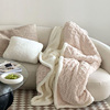高克重牛奶绒毛毯冬季保暖双层加厚单双人毯子办公室午睡沙发盖毯