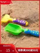 toyroyal皇室玩具沙滩小工具，挖沙铲子耙子儿童玩雪宝宝1-5岁