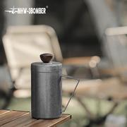 MHW-3BOMBER轰炸机奶泡壶 家用手动打奶泡器 户外奶泡杯 牛奶打发