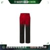 欧洲直邮LV/路易威登 23 男士黑色/红色纯棉扎染效果牛仔长裤