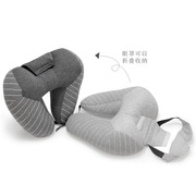 u型枕带眼罩颈椎护颈枕，纳米粒子多功能，旅行便携飞机枕午睡u形枕头