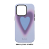 淡紫色爱心手机壳苹果14pro适用iphone14promax13pm12创意菲林全包不会撞壳的韩系小众高级感磨砂硬壳2023新