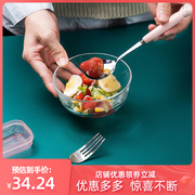 儿童筷子外出用携带不锈钢餐具卡通式不锈钢筷子叉勺三件套旅行餐