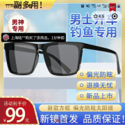德国品质太阳镜攸迪卡变色眼镜，2024男女时尚墨镜开车钓鱼用偏光镜