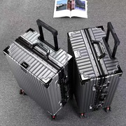 旅行箱万向轮拉杆箱，28寸行李箱铝框男女学生，皮箱耐用登机箱
