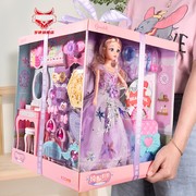 2021超大仿真洋娃娃套装女孩玩具，大号爱莎公主，艾莎玩偶大礼盒