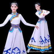 2020蒙古演出服装少数民族内蒙古舞蹈服饰草原广场舞演出服定