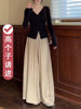 高个子新中式加长版大骨架女生裙裤套装轻国风时装穿搭早春高级感