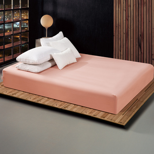 纯色床笠单件床罩席梦思床垫，防尘保护床套防滑固定1.8m薄棕垫定制