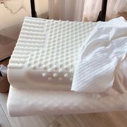 乳胶按摩颗粒枕芯单人一只装全纯天然乳胶枕头护颈助眠家用护颈枕