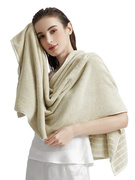好货天然竹炭纤维浴巾女夏天家用毛巾超柔软薄款速干吸水成人裹巾