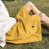 姜黄色(姜黄色)冰丝运动短裤，男夏季薄款沙滩，速干休闲宽松五分裤透气凉凉裤