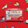 1995绝版昭和中古品hello kitty迷你文具套装笔盒铅笔尺子