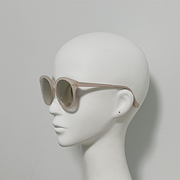BA76 女式意产进口板材太阳镜 墨镜 大框眼镜 修脸百搭 样品 样板