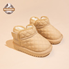 冬季女宝宝雪地靴1-3岁2小童鞋子，保暖婴儿棉鞋女童靴子加绒学步鞋