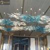 创意水晶灯商场广场中庭大型非标艺术灯会所扭叶玻璃吊灯