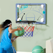 家用篮球框室内扣篮投篮架免打孔壁挂式篮板儿童，折叠篮球架小篮筐