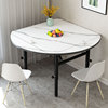 桌子折叠桌便携式家用餐桌，吃饭桌子正方形方桌，圆桌小户型出租房用