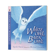 英文原版 White Owl Barn Owl 白猫头鹰 谷仓猫头鹰 Read and Wonder系列 英文版 进口英语原版书籍
