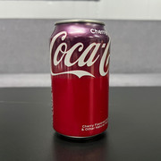 美版樱桃味可口可乐355ml 碳酸饮料汽水美国进口Coca Cola罐装