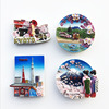 日本东京富士山创意留言贴旅游纪念装饰工艺树脂磁性冰箱贴