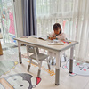 儿童幼儿园桌椅套装家用宝宝学习桌塑料小桌子可升降玩具桌书课桌