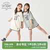 日本livheart儿童短袖t恤短裙套装女休闲运动两件套女童大童夏季