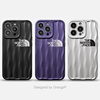 水波纹行李箱iphone14pro暗紫色手机壳15全包，苹果13promax防滑保护套12潮牌个性黑色11欧美时尚潮酷硅胶