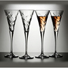 香槟杯 意大利RCR进口水晶玻璃高脚品酒杯家用红酒杯创意鸡尾酒杯