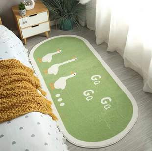卡通地毯卧室床边毯可爱家用儿童房榻榻米床前地毯客厅阳台地垫