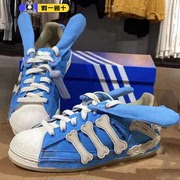 阿迪达斯休闲鞋男女三叶草Adidas联名2024贝壳头运动鞋IG9633